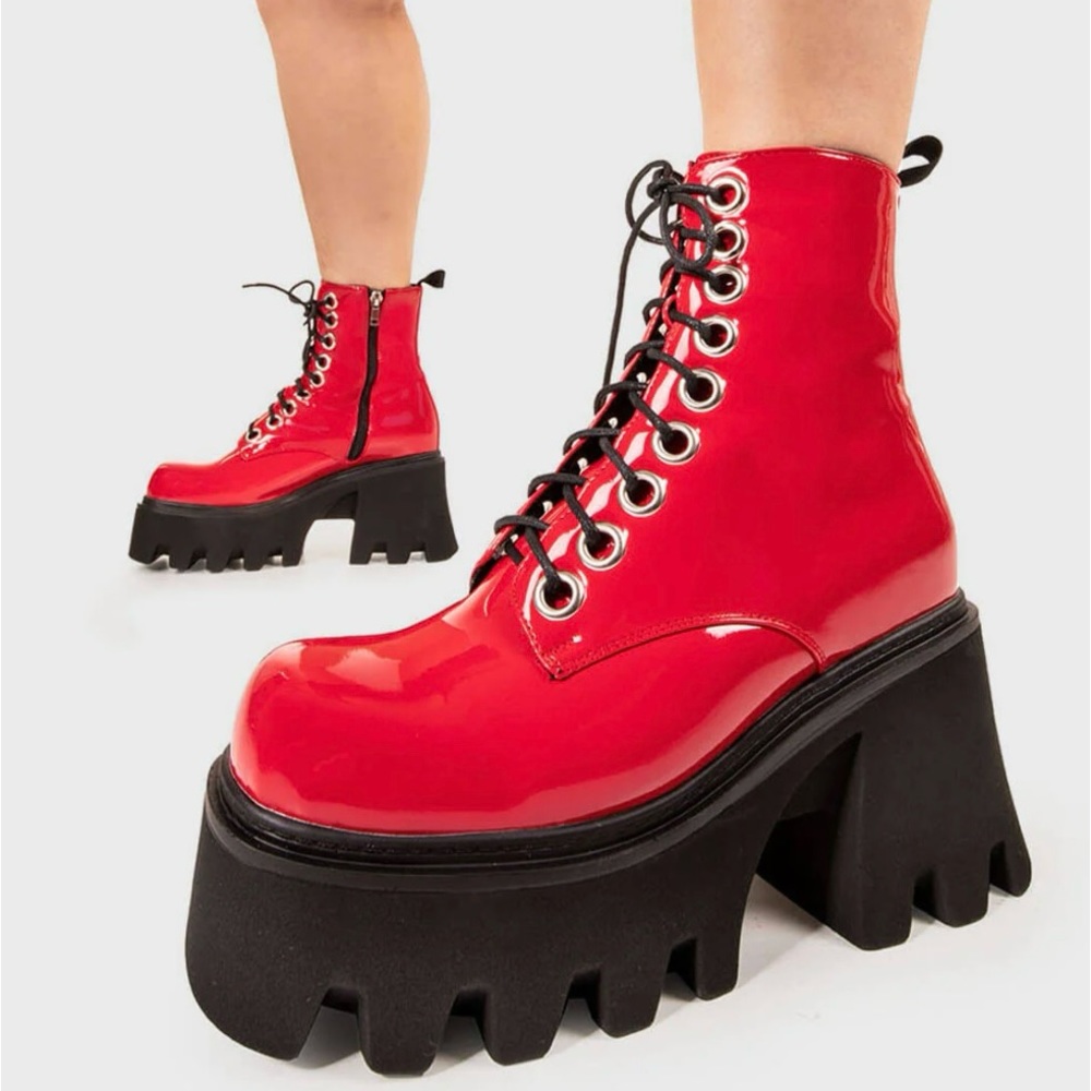 SOlD DO NOT BUY Lamoda Run to You Platform Ankle Boots